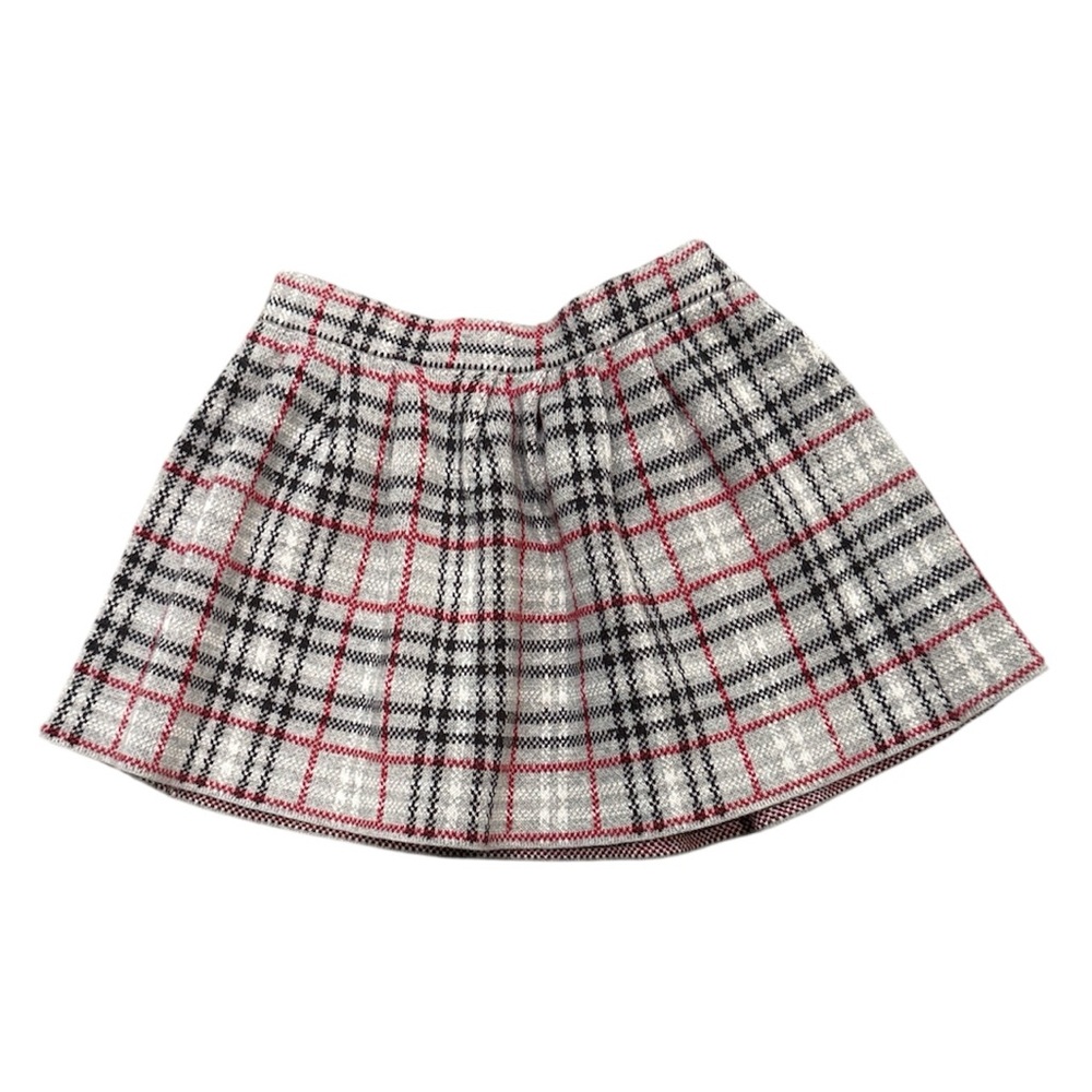 Plaid A-Line Skirt for Little Girls